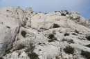 du col de Chèvres à Marseilleveyre
